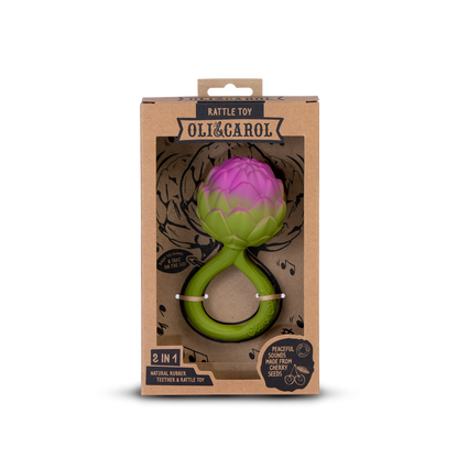 Artichoke Rattle Toy