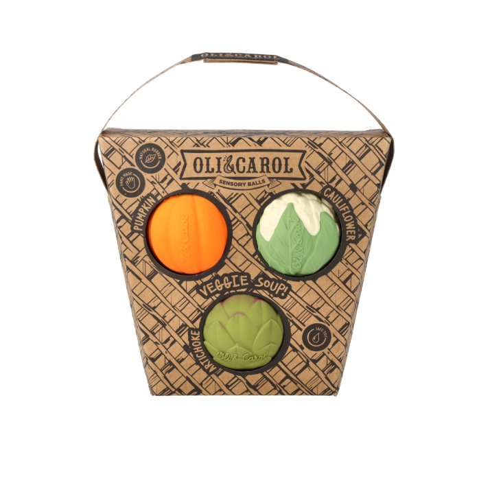Balles Sensorielles Baby Veggie Soup