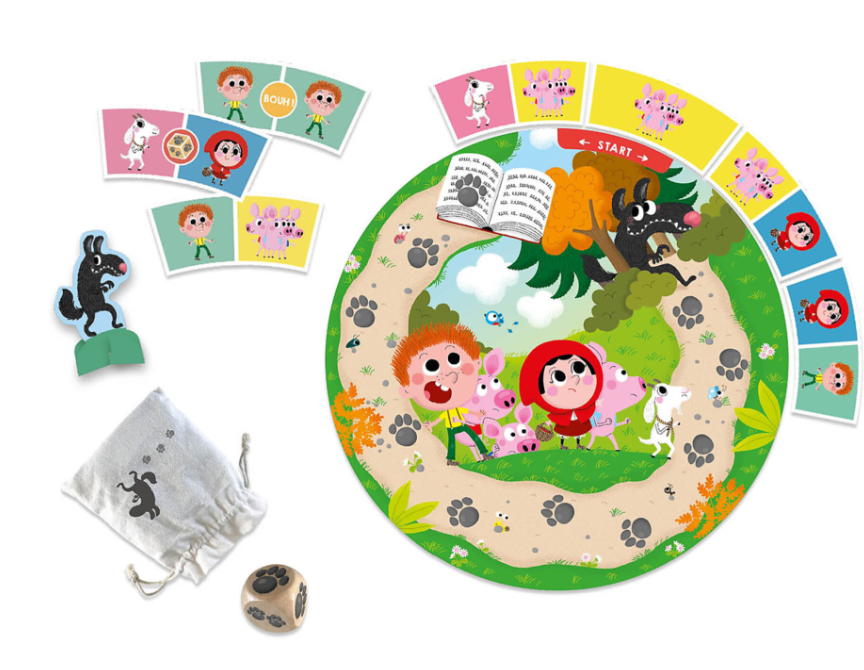 BOUH LE LOUP ! P'TITS JEUX - Dès 4 ans