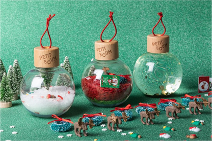 🎄 Pack de 3 boules de Noël sensorielles