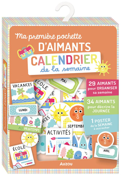 CALENDRIER DE LA SEMAINE -MA POCHETTE D'AIMANTS