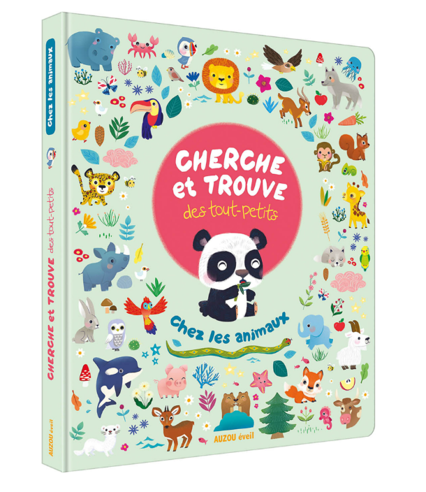 CHERCHE ET TROUVE DES TOUT-PETITS - CHEZ LES ANIMAUX Tous âges