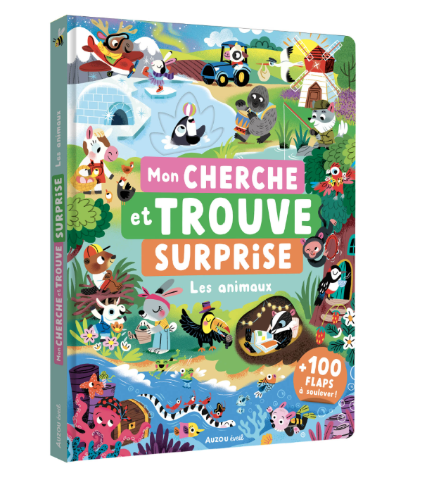 MON CHERCHE ET TROUVE SURPRISE - LES ANIMAUX