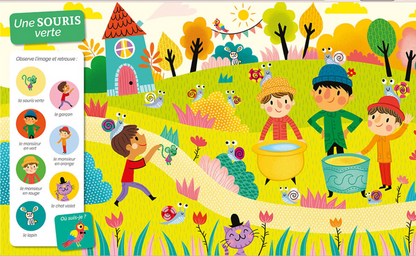 CHERCHE ET TROUVE DES TOUT-PETITS - COMPTINES