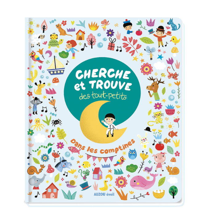 CHERCHE ET TROUVE DES TOUT-PETITS - COMPTINES