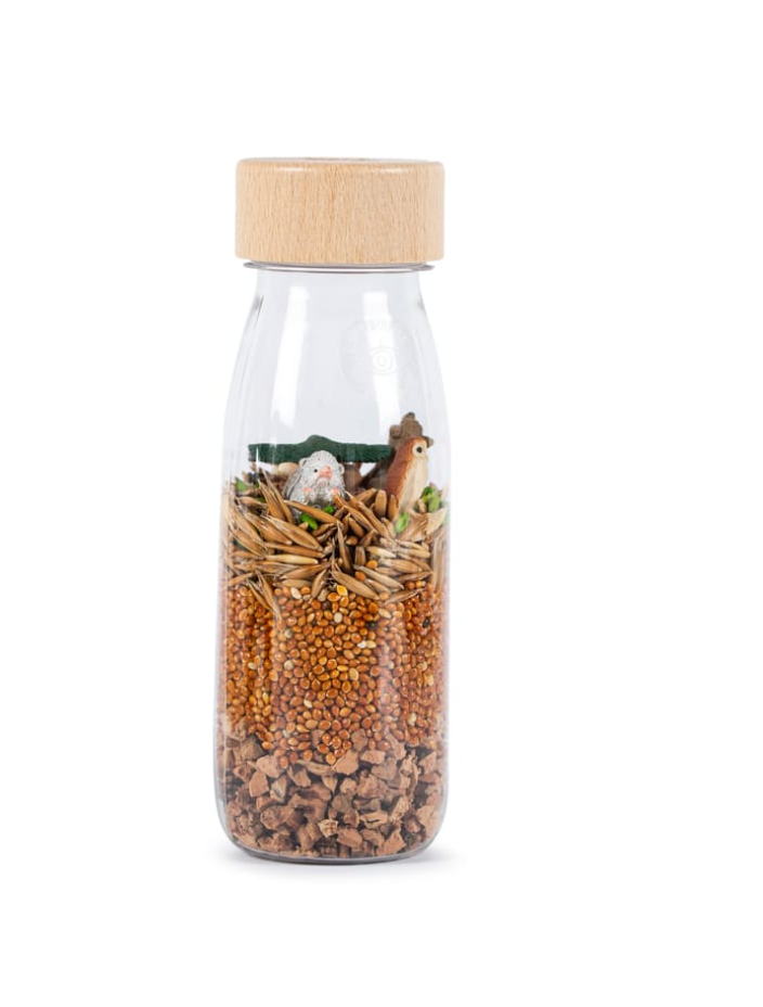 Bouteille sensorielle forêt