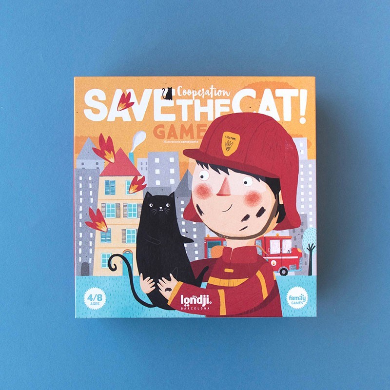 Jeu coopératif Sauvez le Chat ! Londji – Dès 4 ans