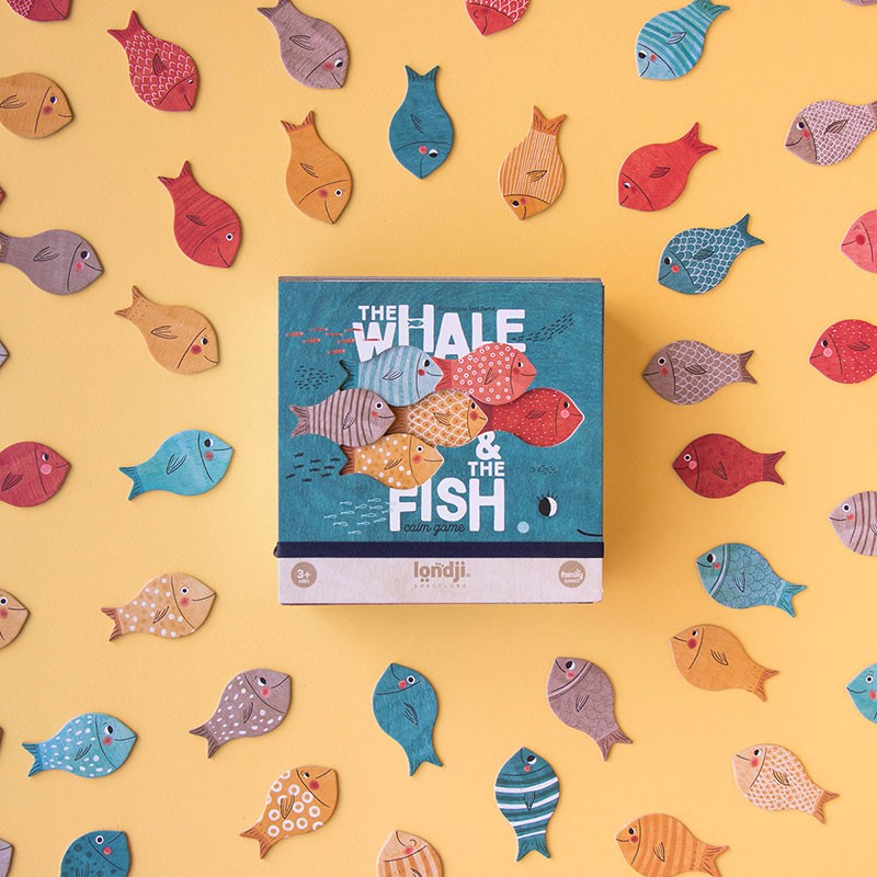 Jeu libre La Baleine & les Poissons Londji – Dès 3 ans