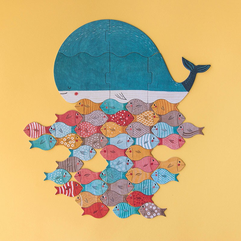 Jeu libre La Baleine & les Poissons Londji – Dès 3 ans