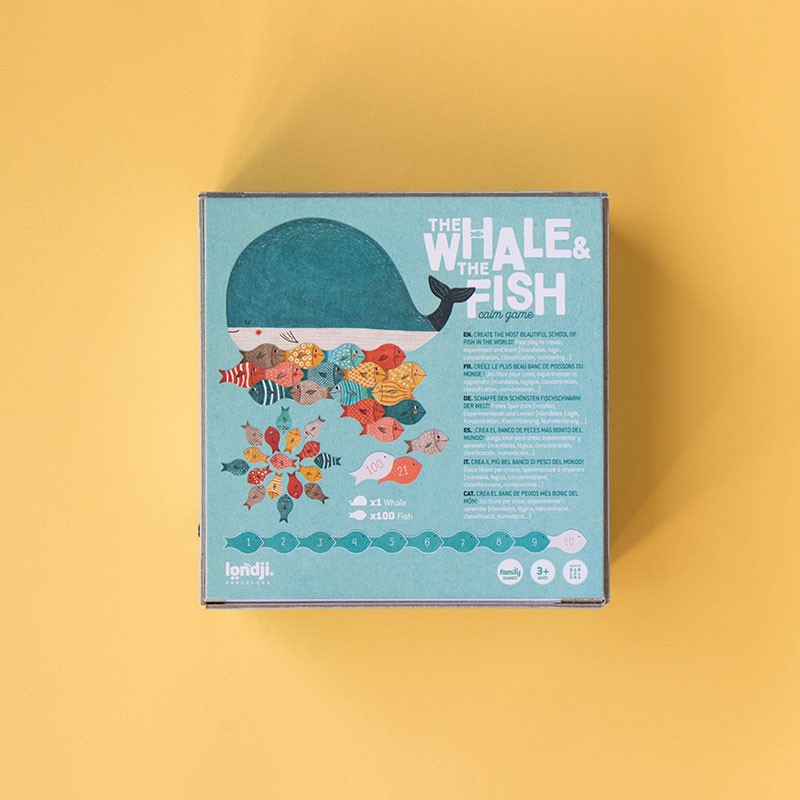 Jeu libre La Baleine & les Poissons Londji – Dès 3 ans