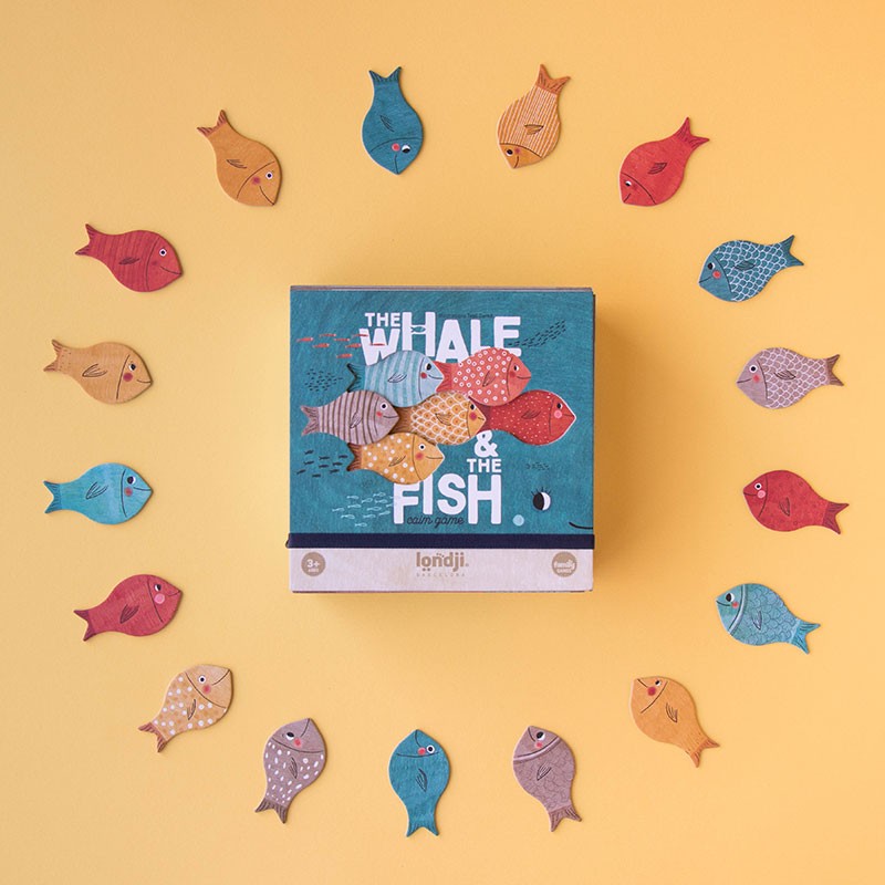 Jeu libre La Baleine & les Poissons Londji – Dès 3 ans