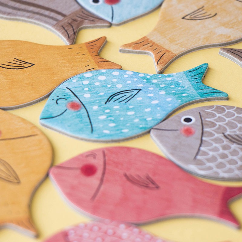 Jeu libre La Baleine & les Poissons Londji – Dès 3 ans