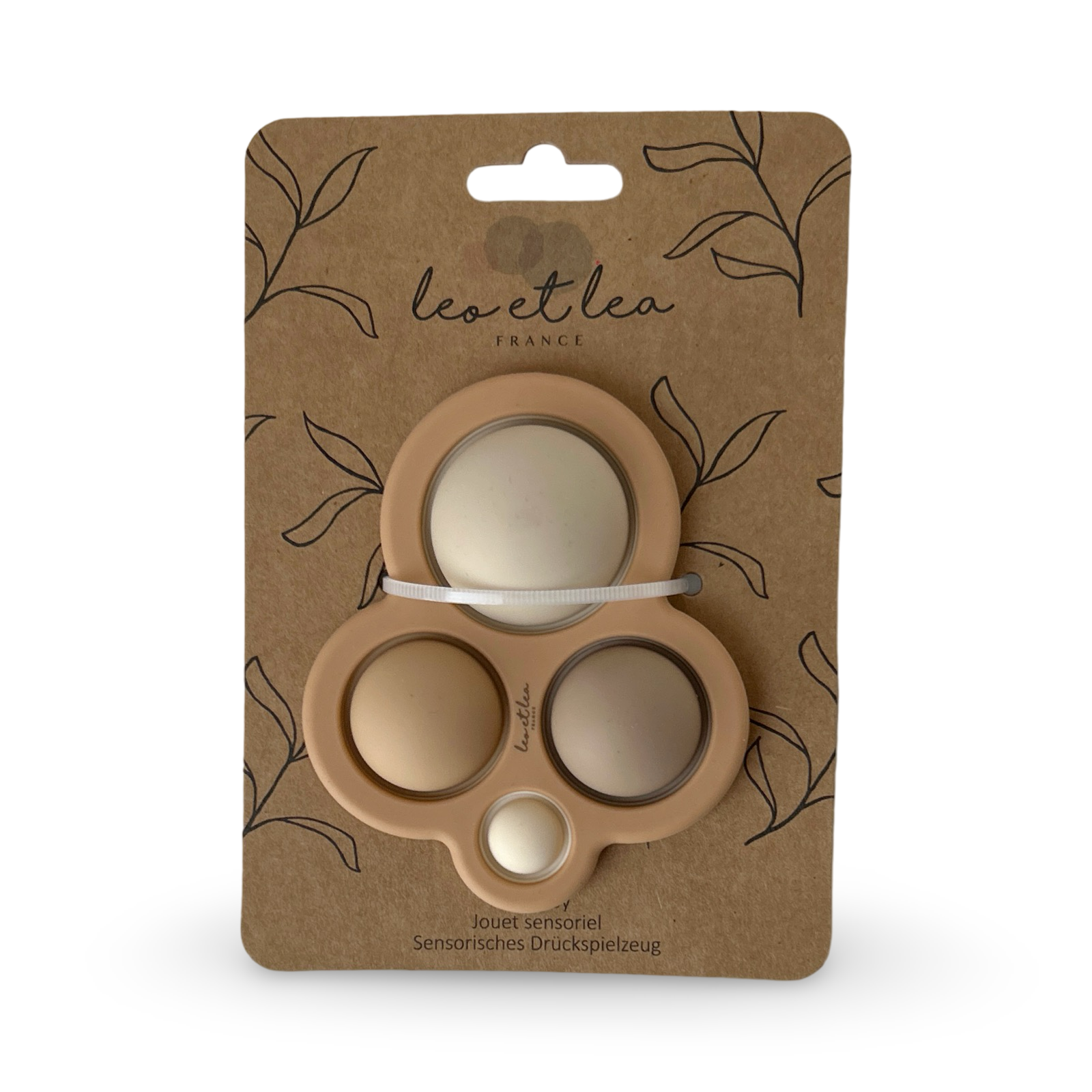 Jouet sensoriel silicone alimentaire