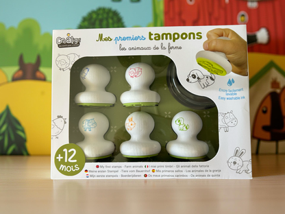 Mes premiers tampons Animaux de la ferme