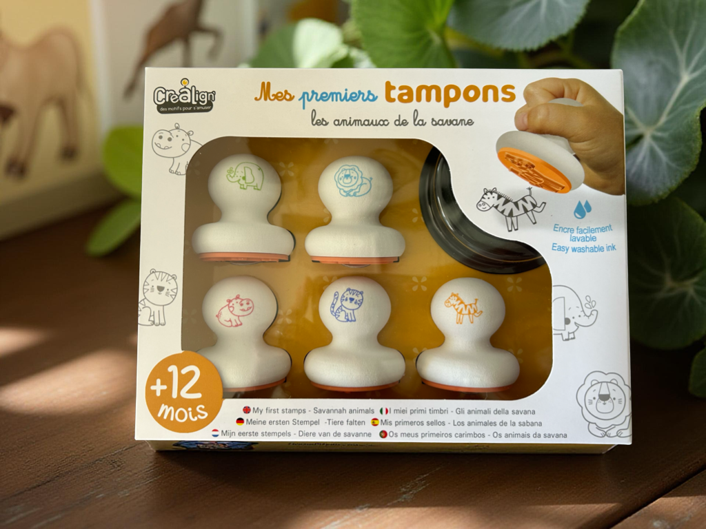 Mes premiers tampons Animaux de la savane