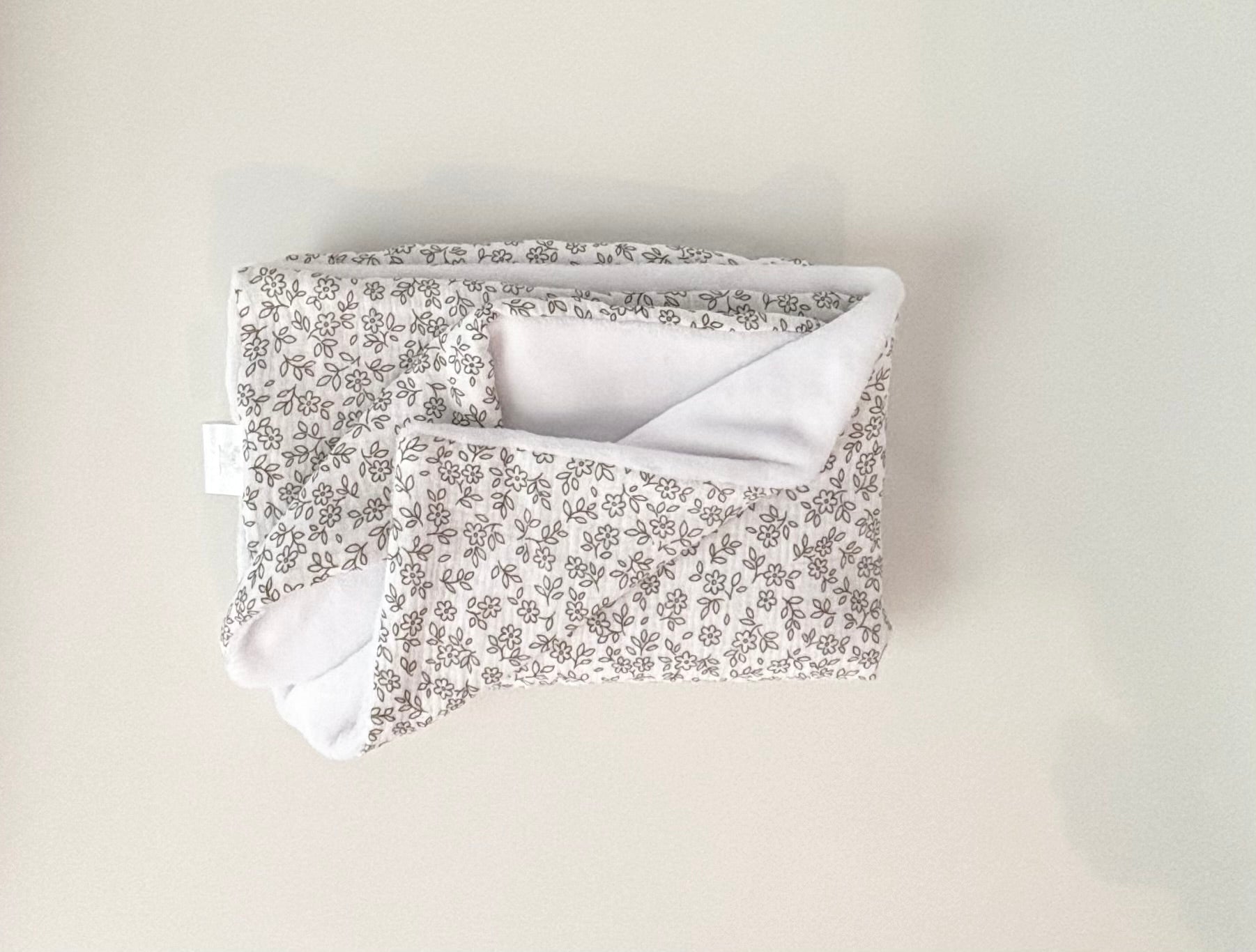Couverture naissance personnalisée Petit Fleur