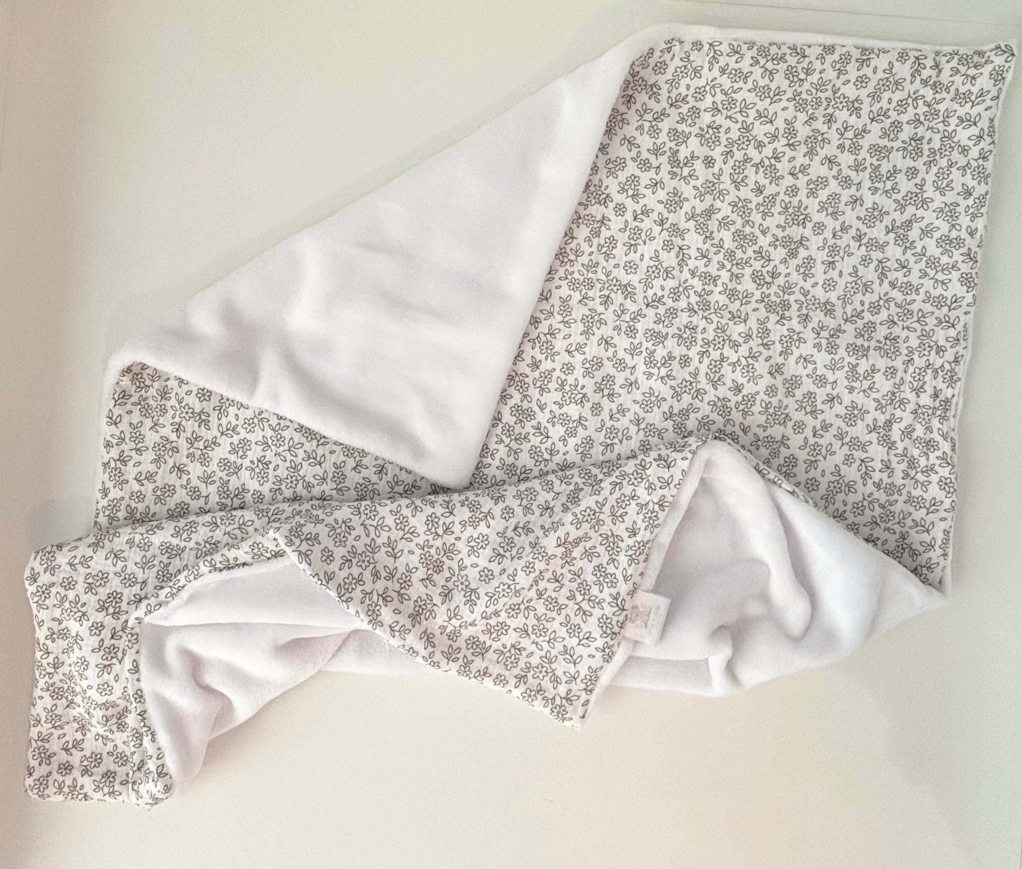 Couverture naissance personnalisée Petit Fleur