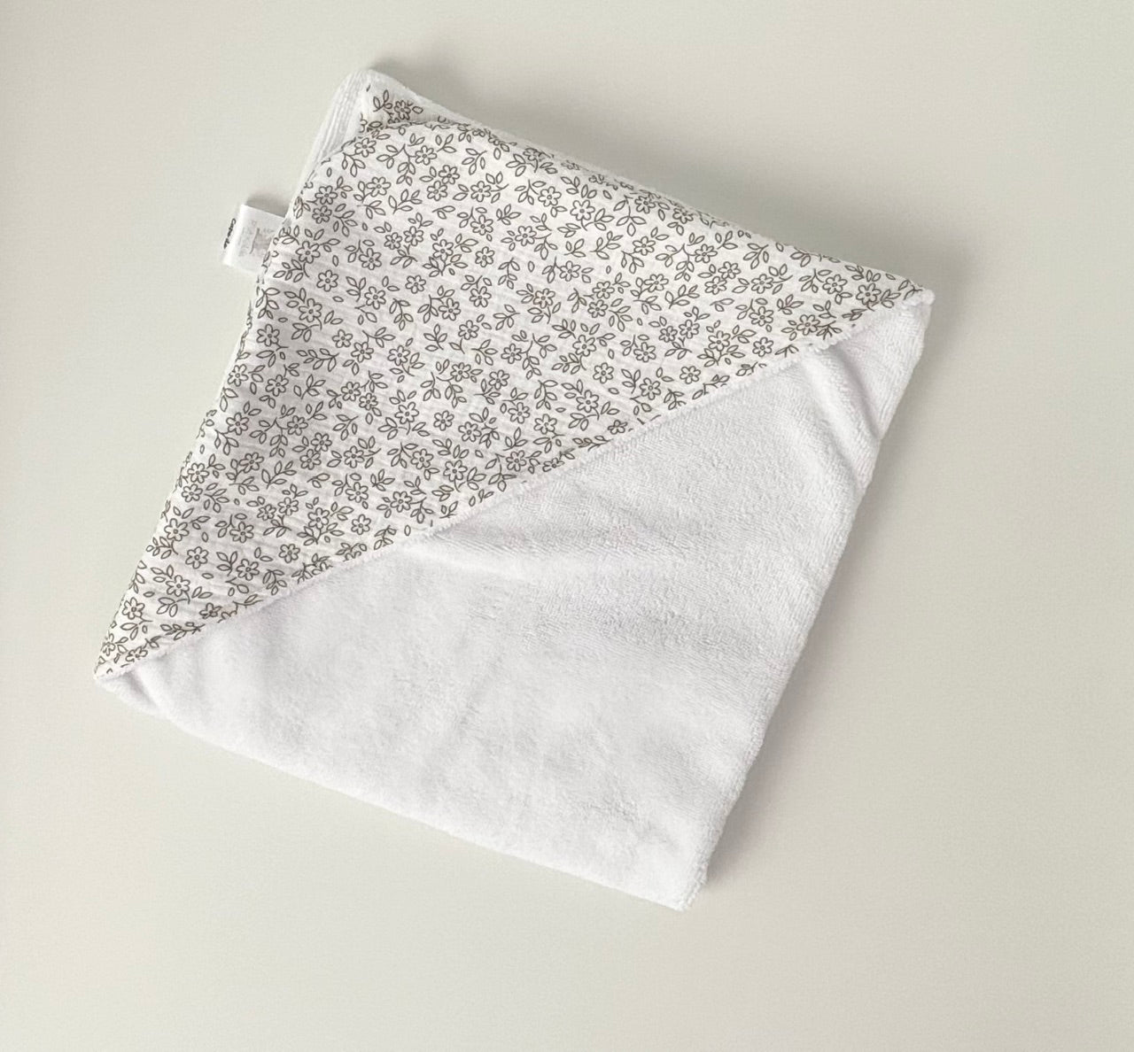 Cape de bain personnalisée Petite Fleur