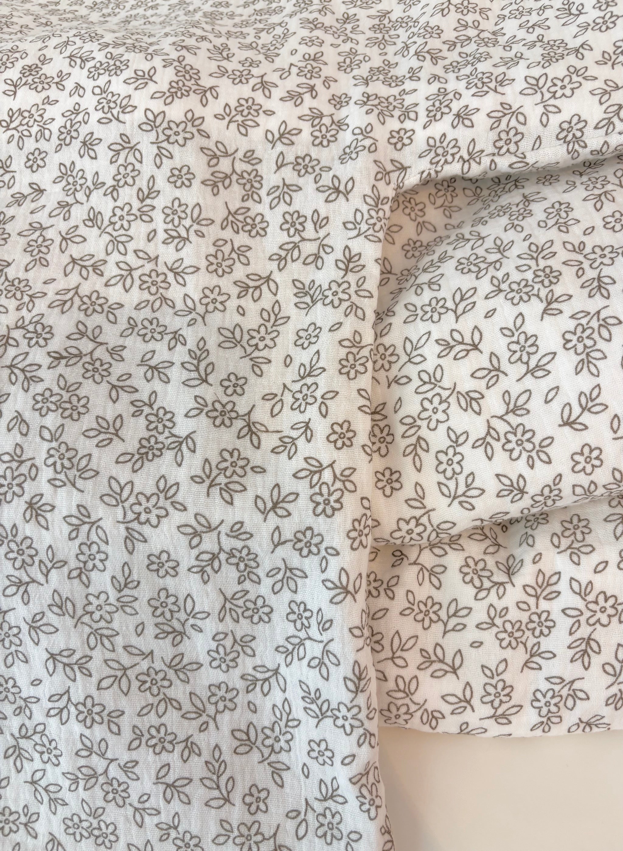 Parure de lit personnalisée Petite Fleur