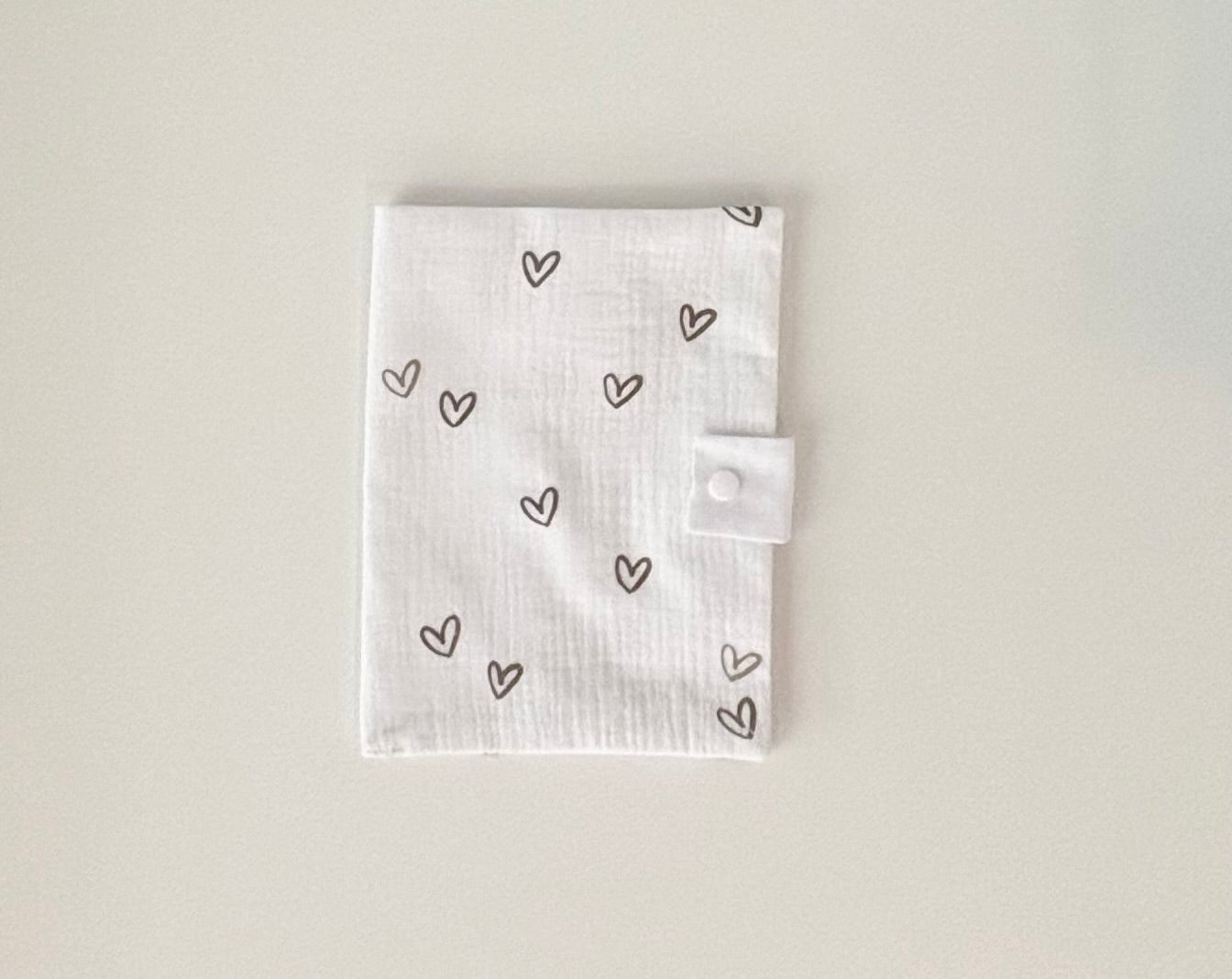 Protège carnet de santé personnalisé Petit Coeur