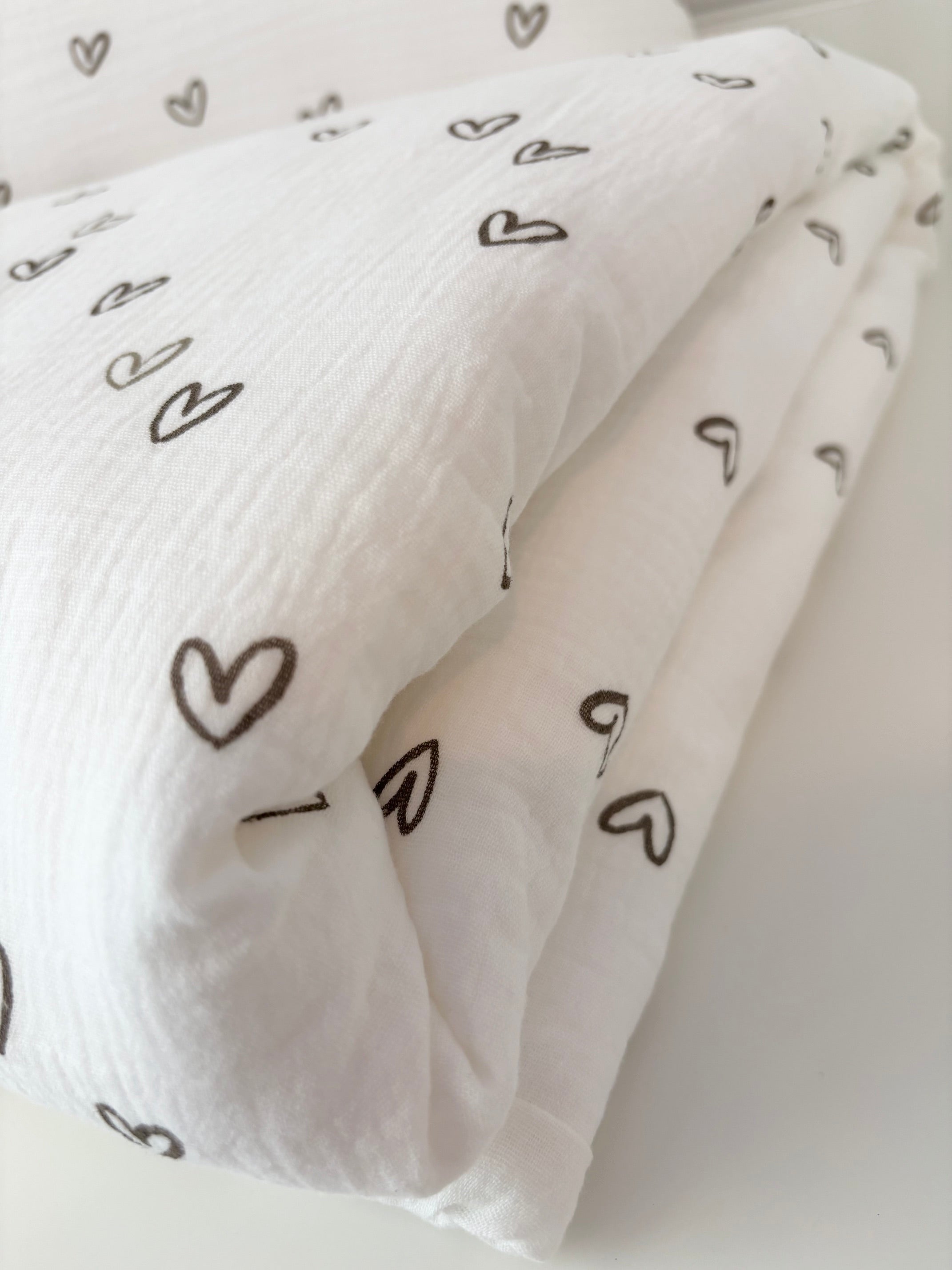 Parure de lit personnalisée Petit Coeur
