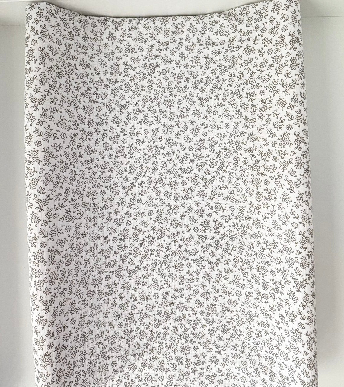Housse de matelas à langer Petite fleur