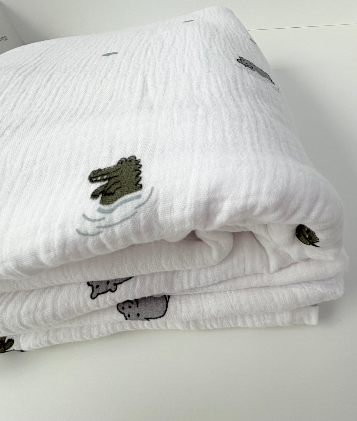 Couverture enfant personnalisée Au fil de l'eau
