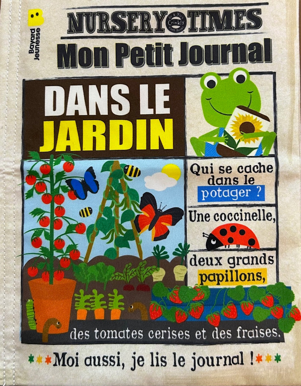 Mon premier journal en tissu - Plusieurs thèmes à découvrir