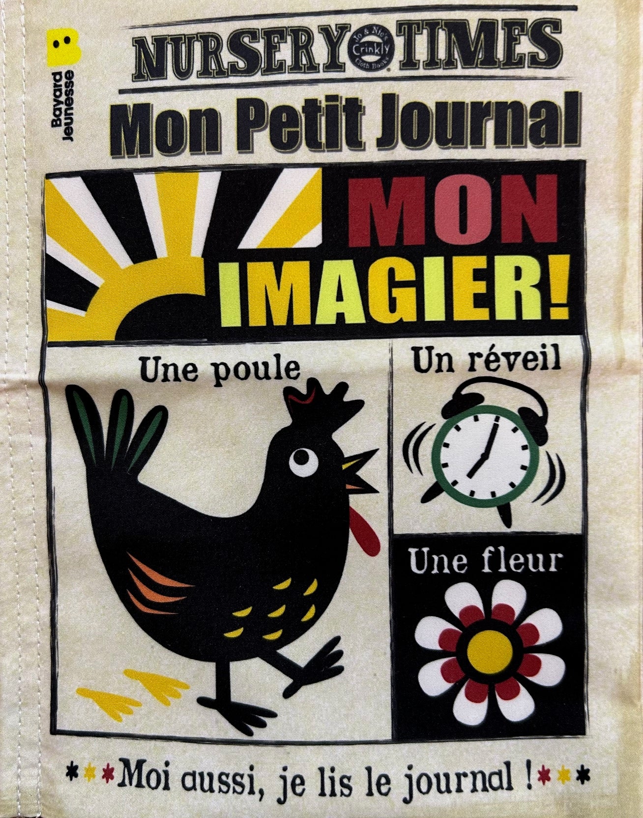 Mon premier journal en tissu - Plusieurs thèmes à découvrir