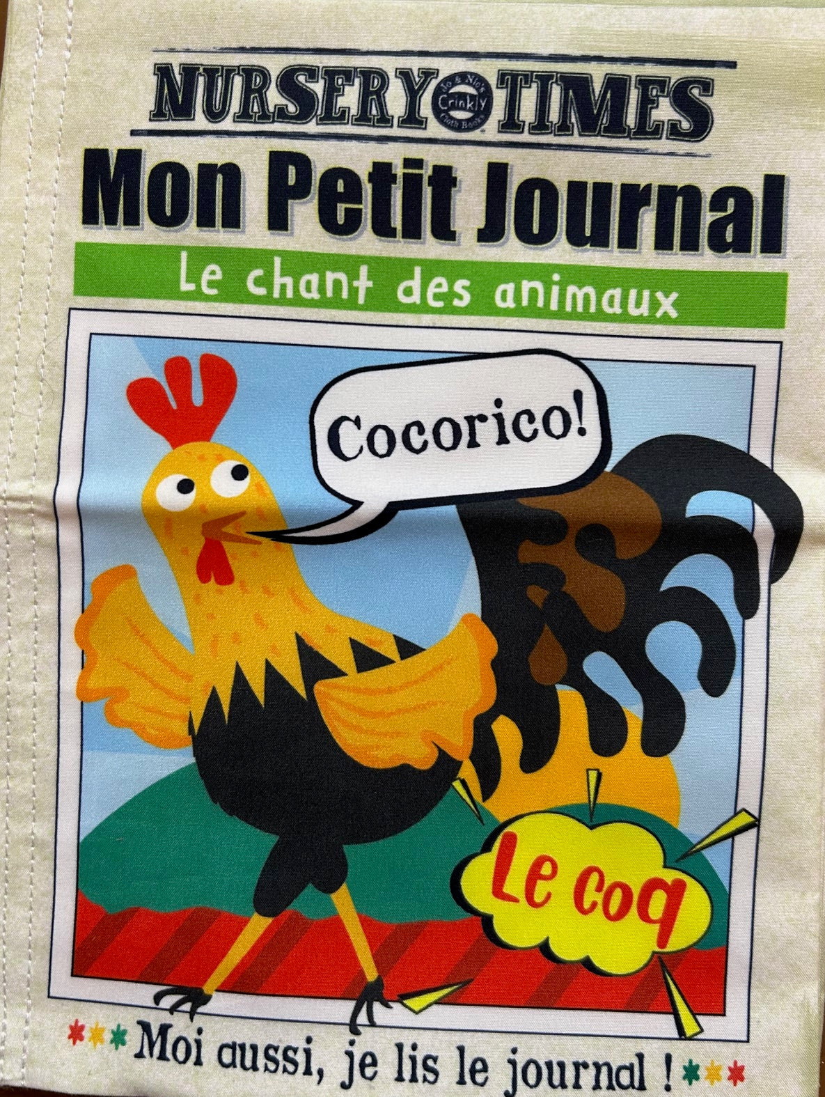 Mon premier journal en tissu - Plusieurs thèmes à découvrir
