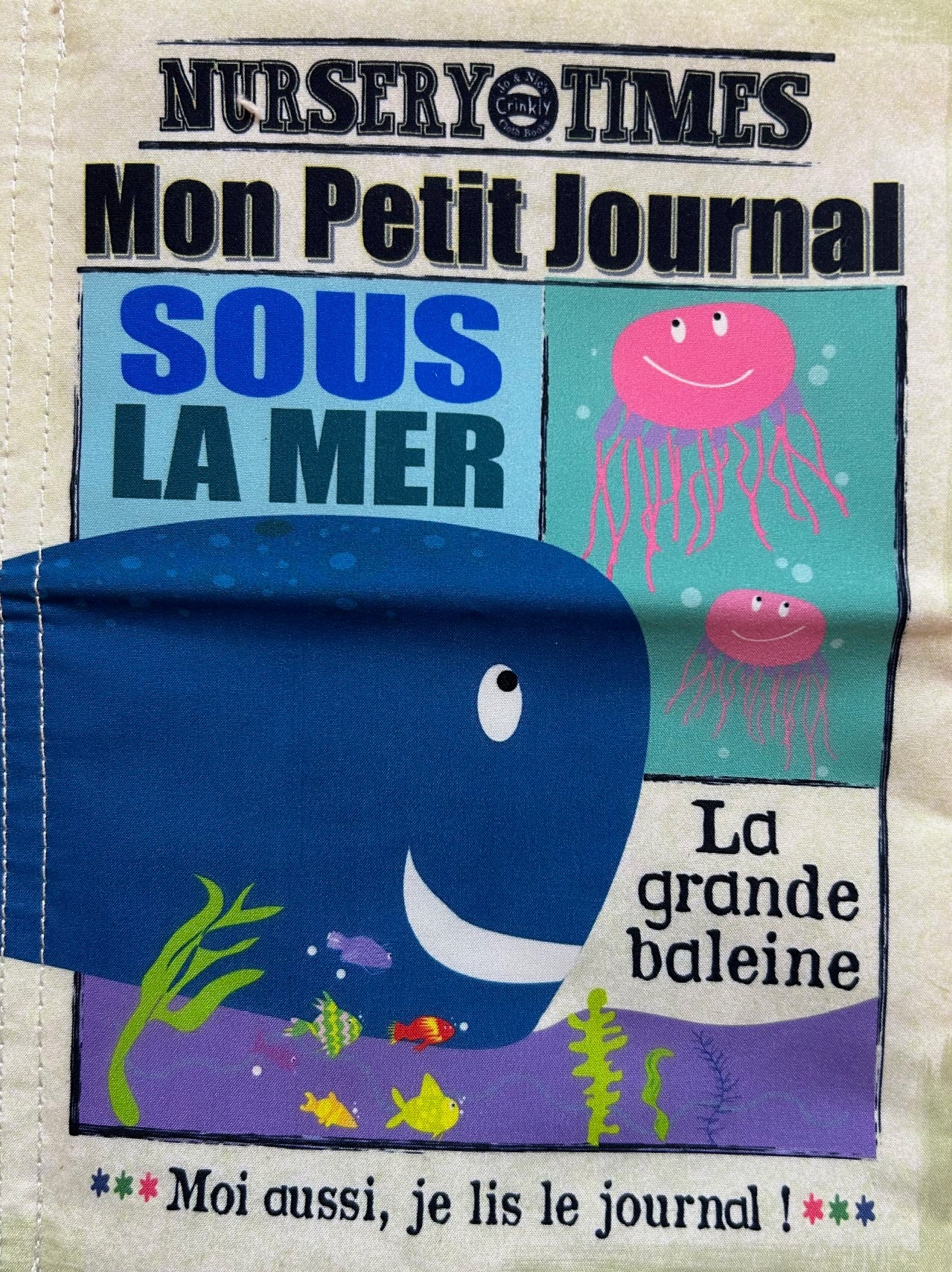 Mon premier journal en tissu - Plusieurs thèmes à découvrir