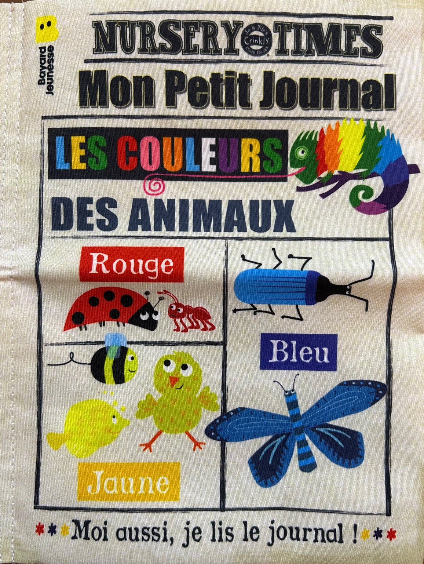 Mon premier journal en tissu - Plusieurs thèmes à découvrir
