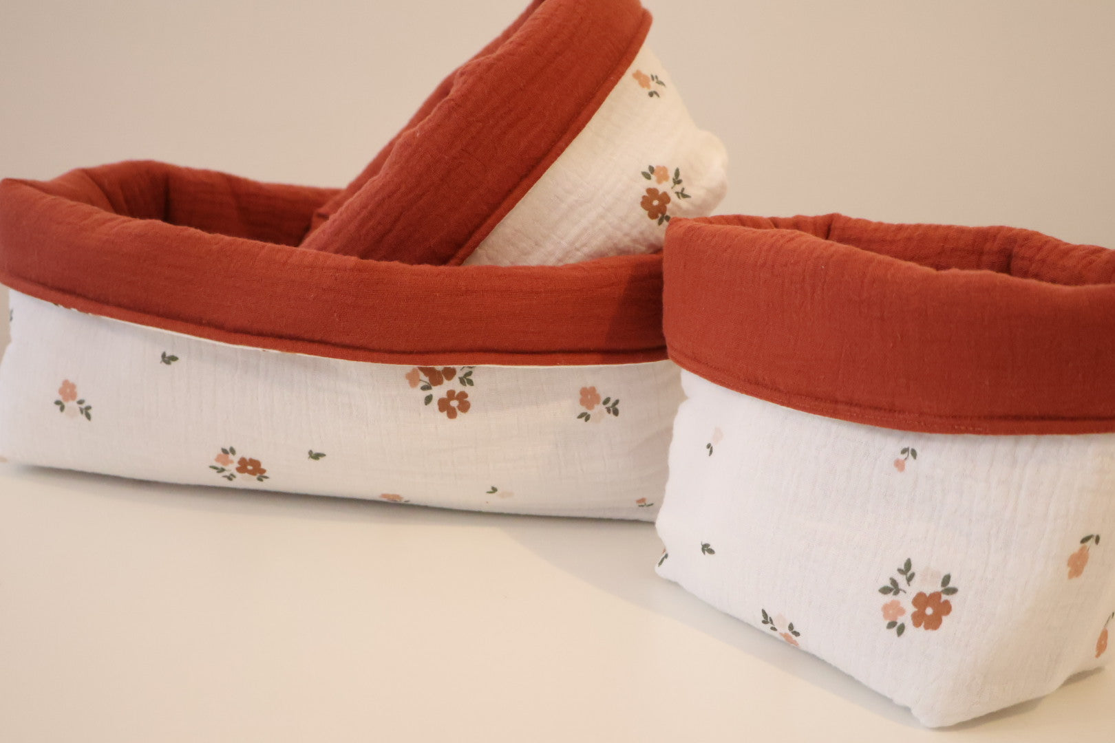 Panières de rangement (plusieurs motifs au choix)