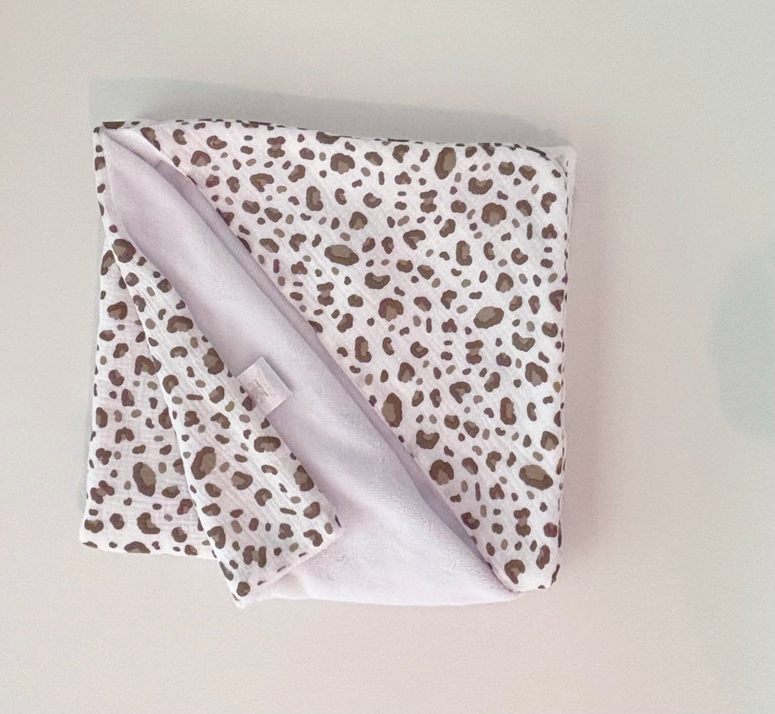 Cape de bain personnalisée Petit Fauve