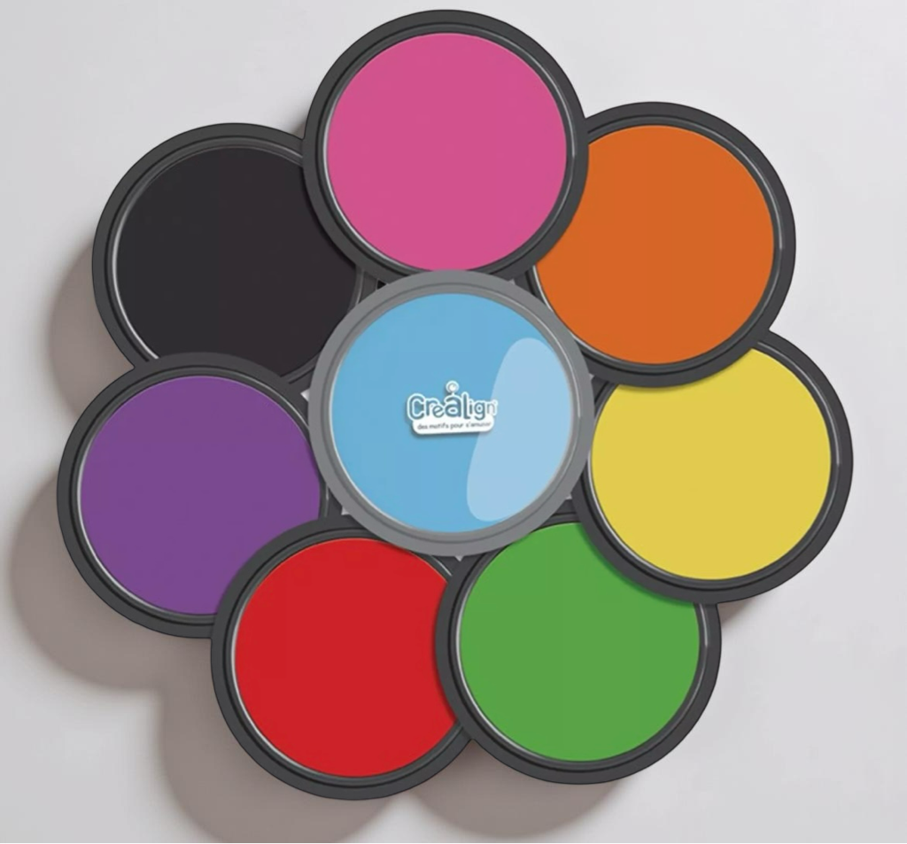 Encreurs géants ronds