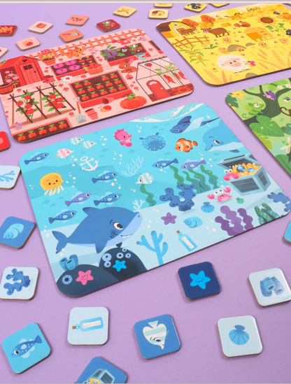 GRAND JEU - MON JEU DE CHERCHE ET TROUVE DES TOUT-PETITS Dès 2 ans