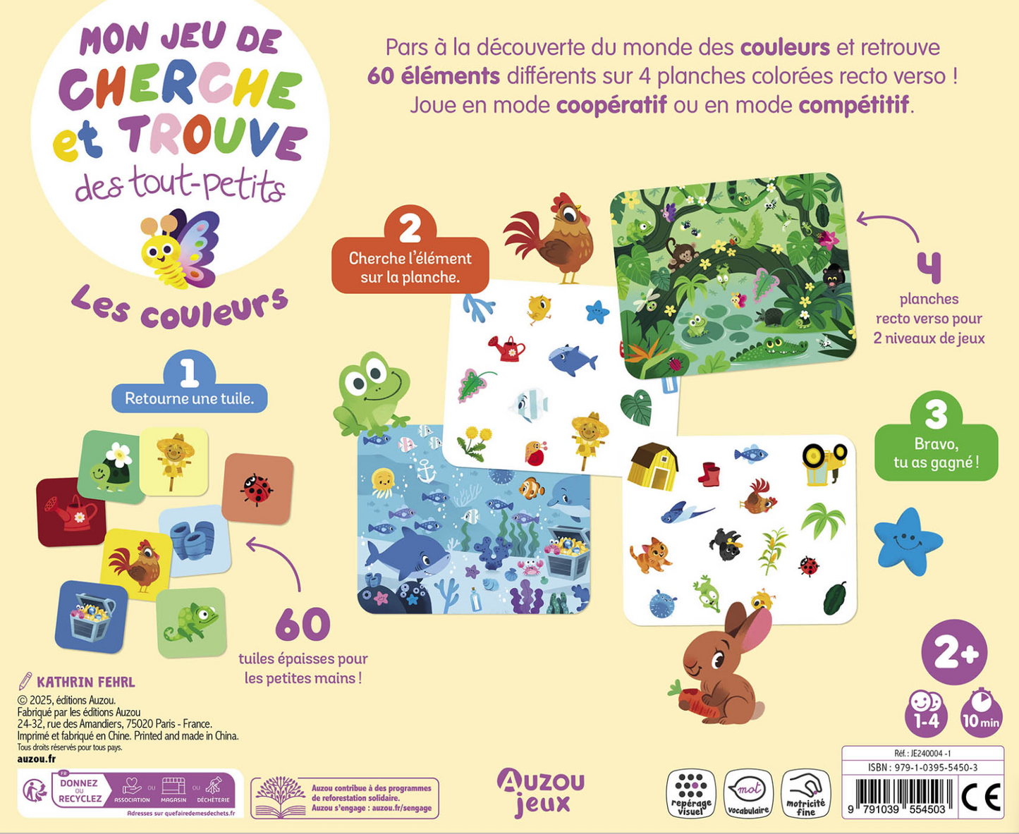 GRAND JEU - MON JEU DE CHERCHE ET TROUVE DES TOUT-PETITS Dès 2 ans