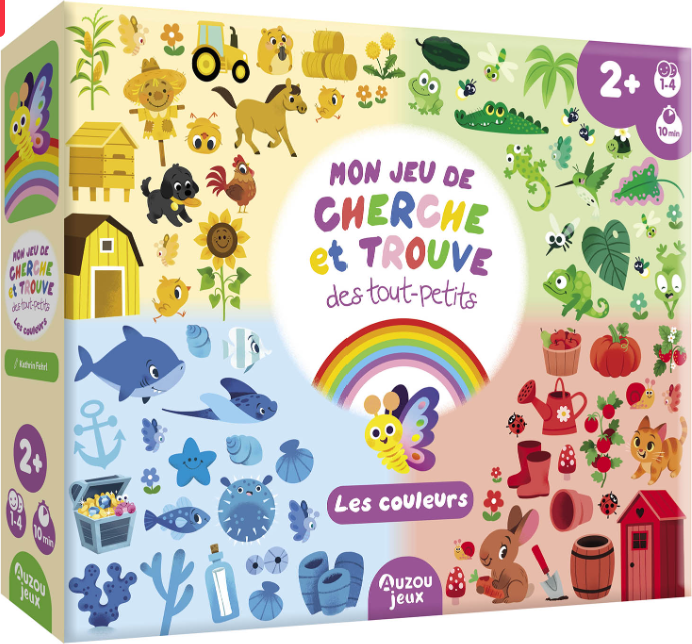 GRAND JEU - MON JEU DE CHERCHE ET TROUVE DES TOUT-PETITS Dès 2 ans
