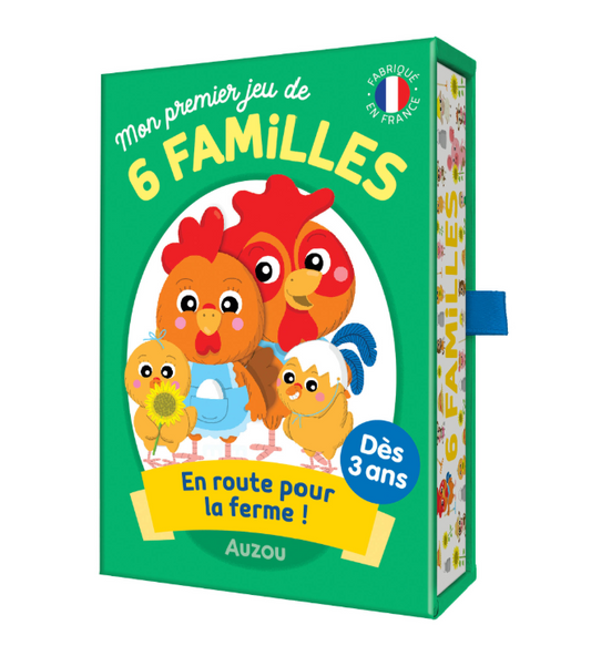 JEU DE CARTES - MON PREMIER JEU DE 6 FAMILLES  Dès 3 ans