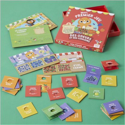 MON PREMIER JEU DES ODEURS ET DES COULEURS Dès 4 ans