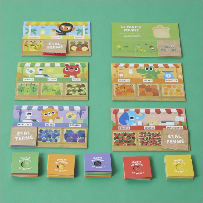 MON PREMIER JEU DES ODEURS ET DES COULEURS Dès 4 ans