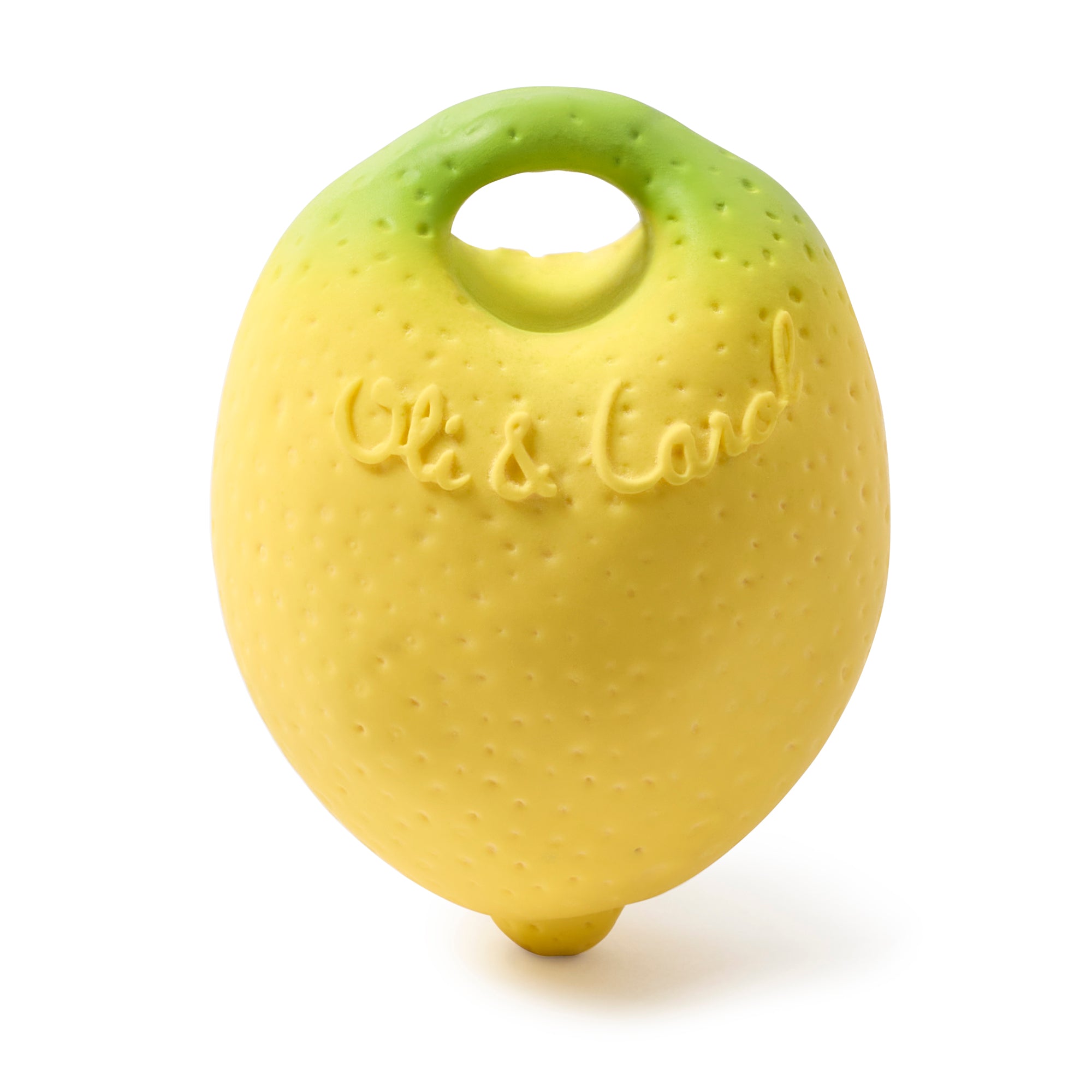 🍋 Citron – Mini Doudou-Teether
