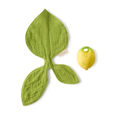🍋 Citron – Mini Doudou-Teether