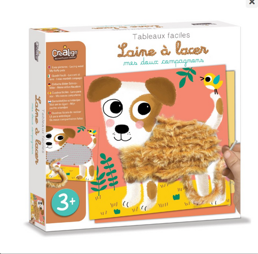 Laine à lacer - mes doux compagnons