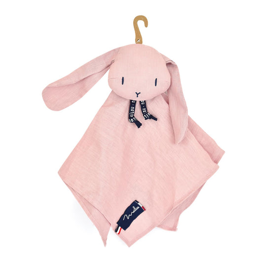 Doudou lapin rose