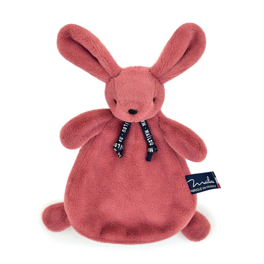 DOUDOU lapin bois de rose
