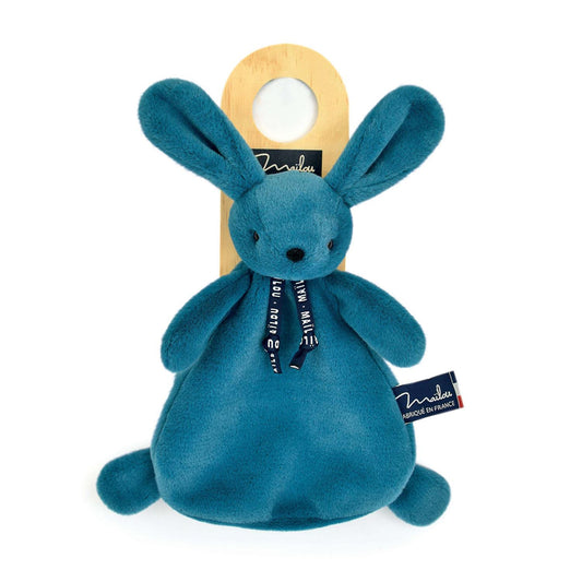 DOUDOU Lapin bleu minéral