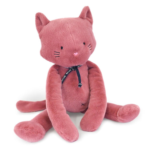 PELUCHES CHATS Méloé 56 cm rose