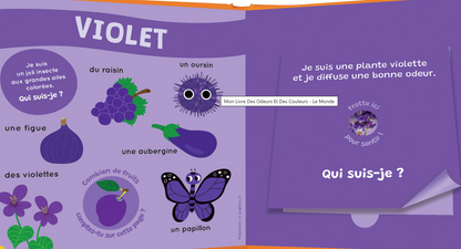 MON LIVRE DES ODEURS ET DES COULEURS - LE MONDE
