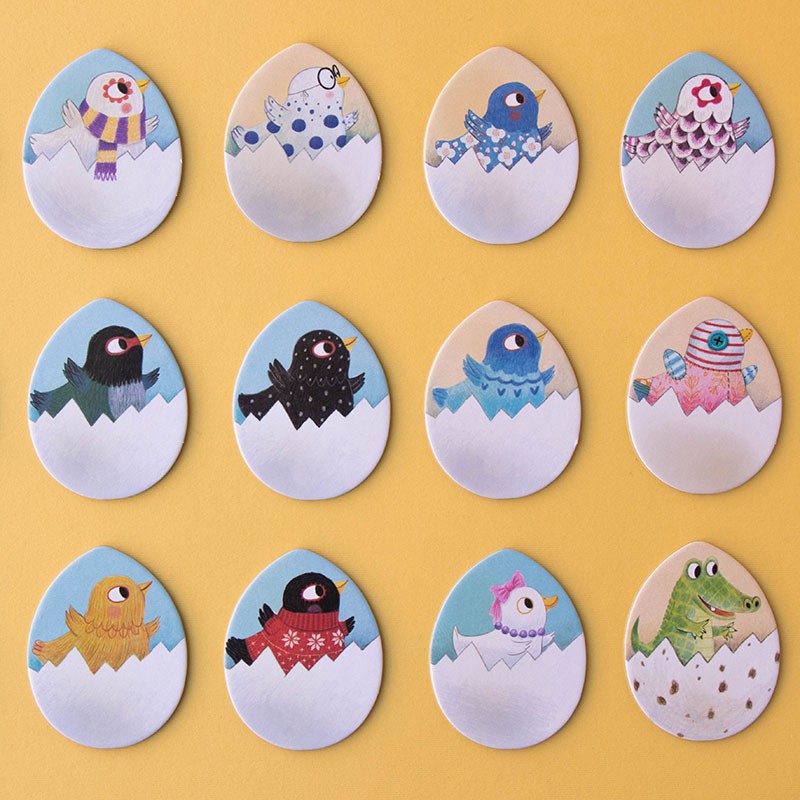 Jeu de mémoire Poules & Poussins Londji – Dès 3 ans